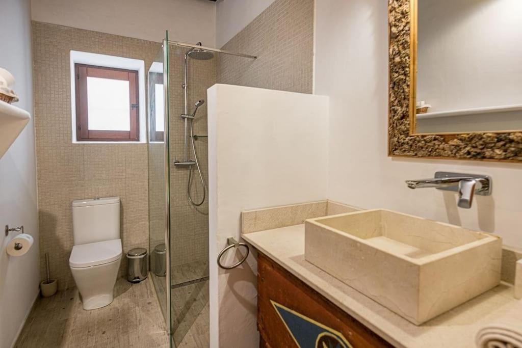 Casa Can Lluc Con Piscina, Jardin Y Vista Al Campo Sant Miquel De Balansat Exterior photo